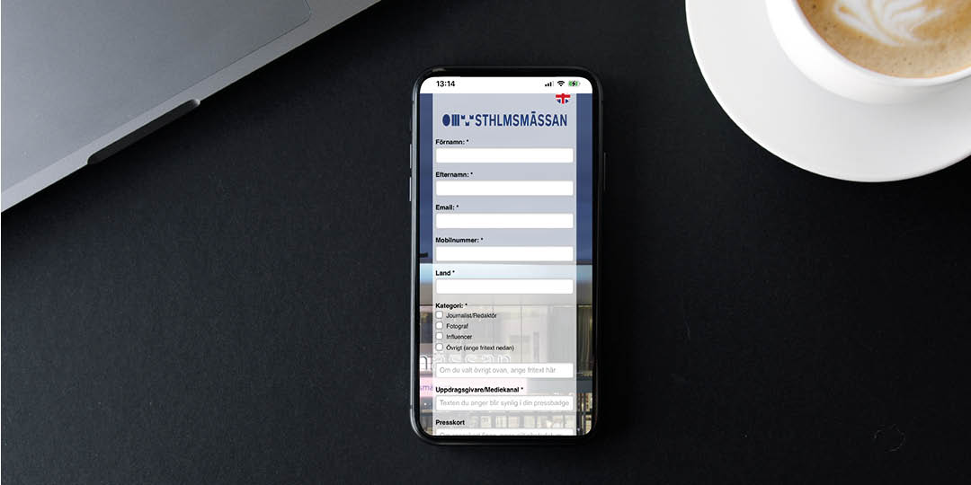 ackreditering-1080-540-px-mellan Image of the accreditation form displayed on a mobile phone.