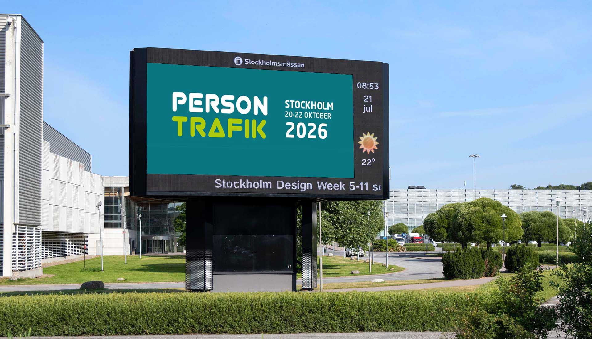 Digitala skyltar banner PT